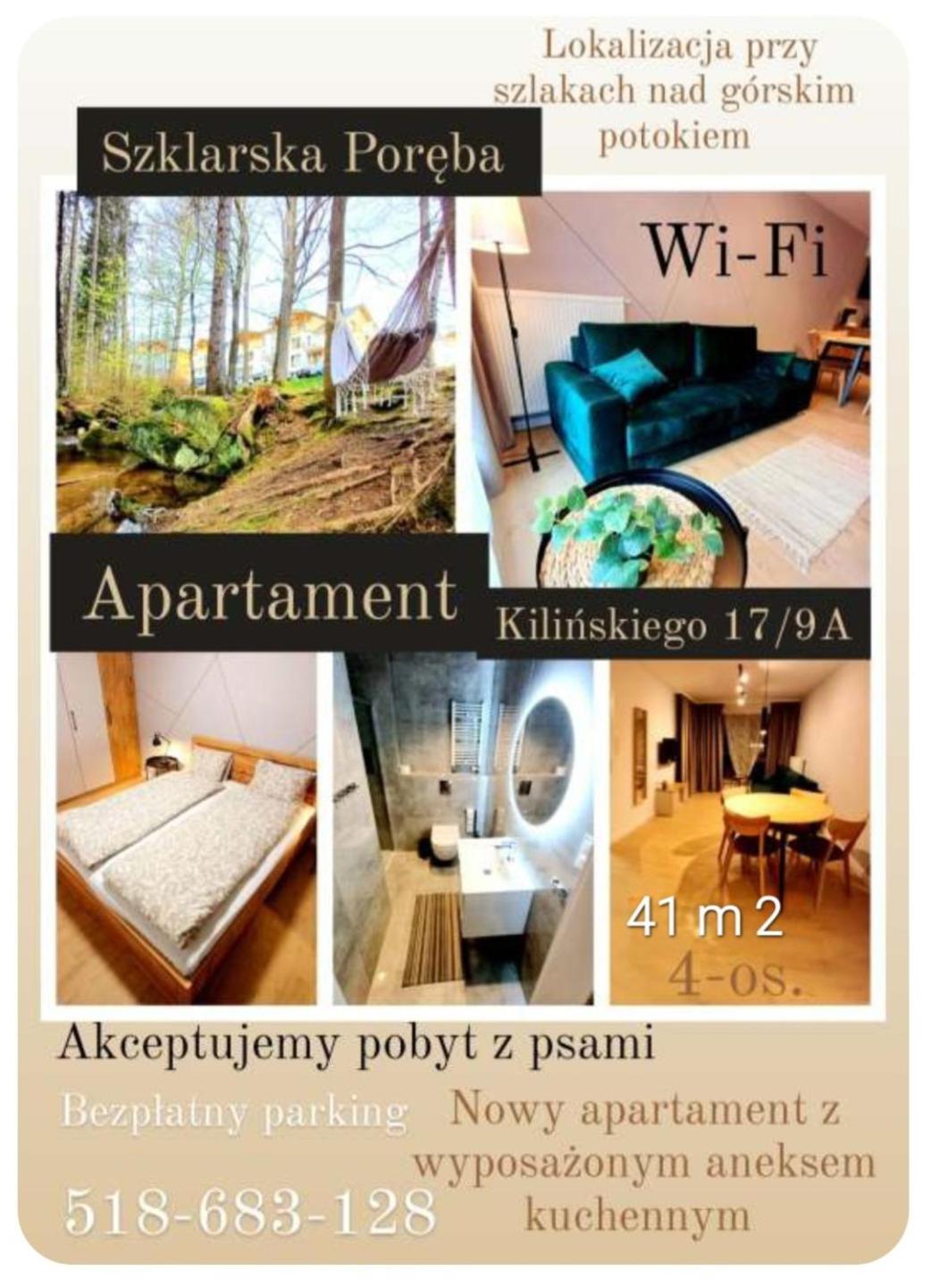 Apartament Kilinskiego 17A/9 Schreiberhau Exterior foto